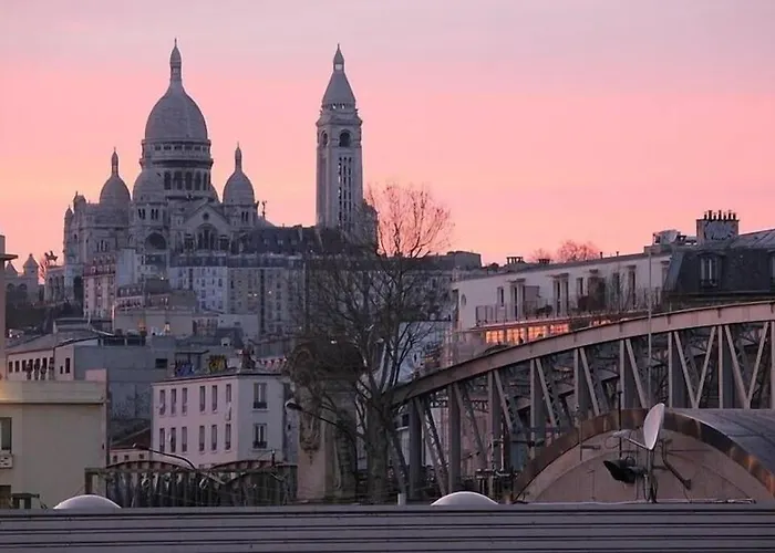 Apartament Grand D'architecte Proche Montmartre Paryż